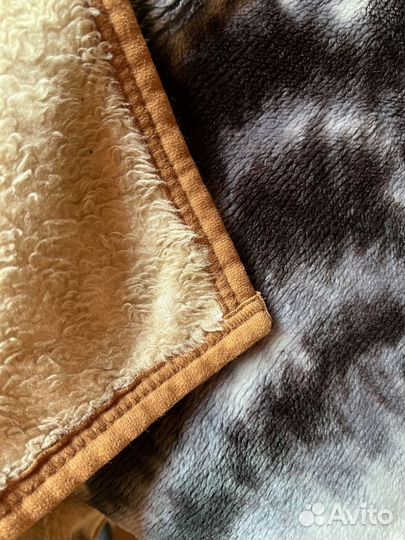 Плед ворсовый покрывало 200 230 панды
