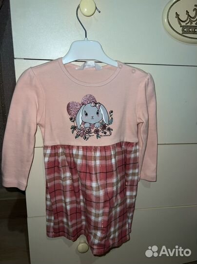 Платье для девочки 86