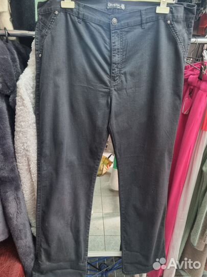 Джинсы женские широкие60 р-ра