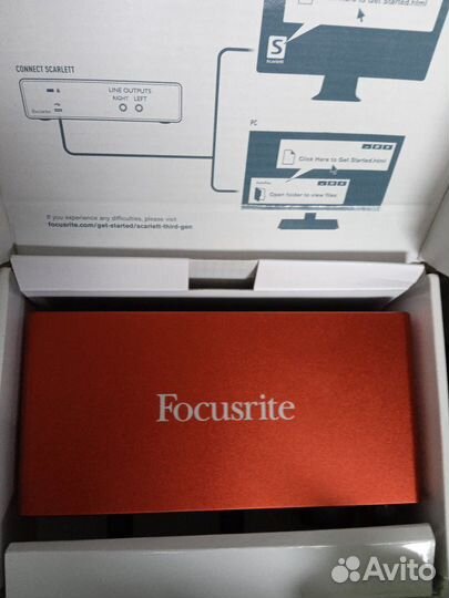 Звуковая карта focusrite scarlett 2i2