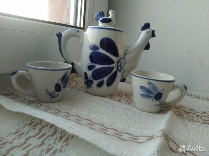 Гжель фарфор СССР