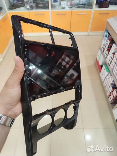 Магнитола на приору 2 с рамкой 9дюйм 4ех ядерный