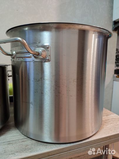 Кастрюля из нержавейки бу