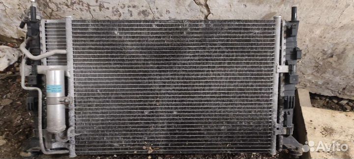 Радиатор, радиатор кондиционера, Мазда 3 бк