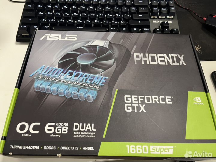 Видеокарта gtx 1660 super 6gb