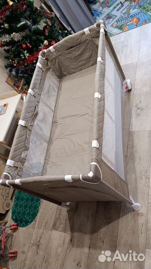 Детская кровать манеж с матрасом