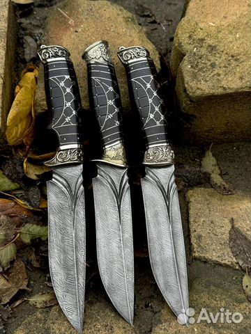 Красивые ножи из дамасской стали объявление продам