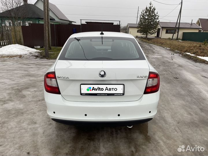Skoda Rapid 1.6 МТ, 2017, 161 200 км