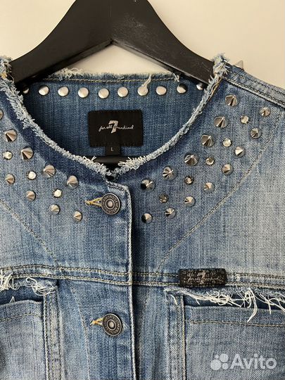 Куртка джинсовая 7 for all mankind