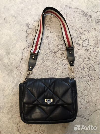 Сумка topshop кожаная