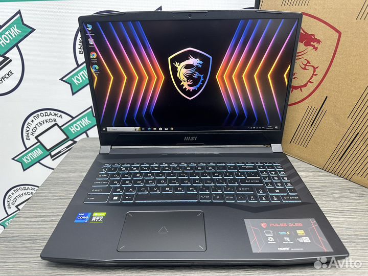 MSI 144Hz 20 ядер i7-12700 16Gb RTX3070 Ti 8Gb SSD