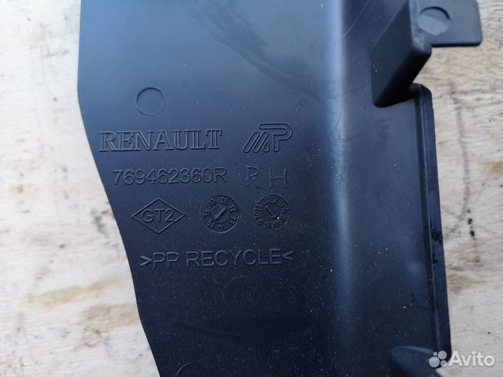 Накладка задняя для Renault Sandero Logan 2