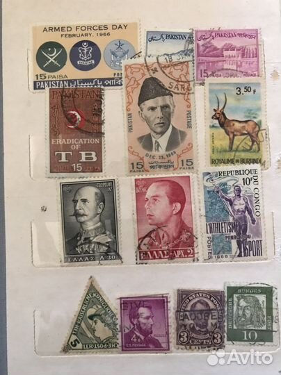 Марки СССР. 1961-1968гг