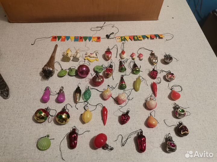 Елочные игрушки №4 малютка СССР