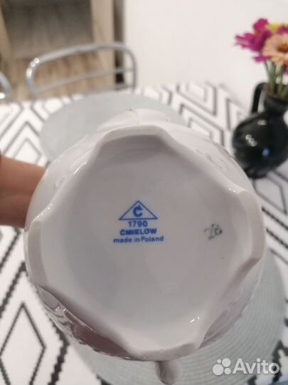 Заварник, кофейник. Польский фарфор, Cmielow