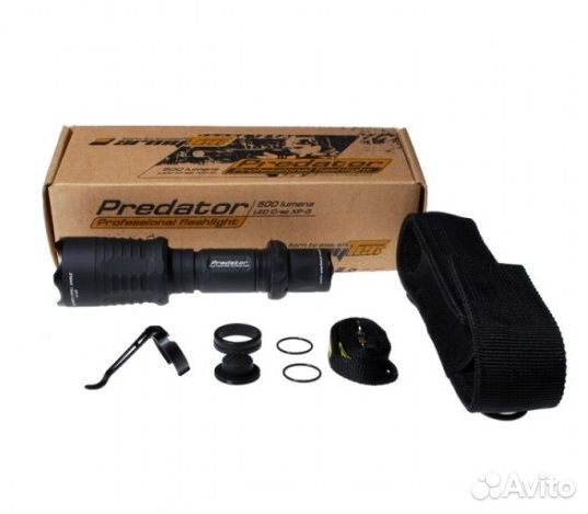 Фонарь для спецвойск и охотниковPro Black / XP-G2