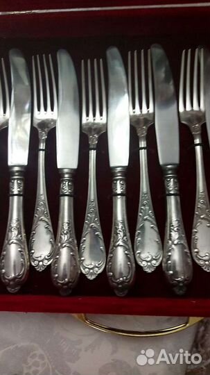 Мельхиоровые приборы зиш роял