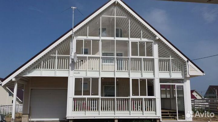 Алюминиевые окна теплые