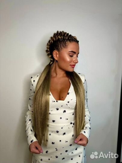 Косы с канекалоном, афрокосы, боксерские, дреды