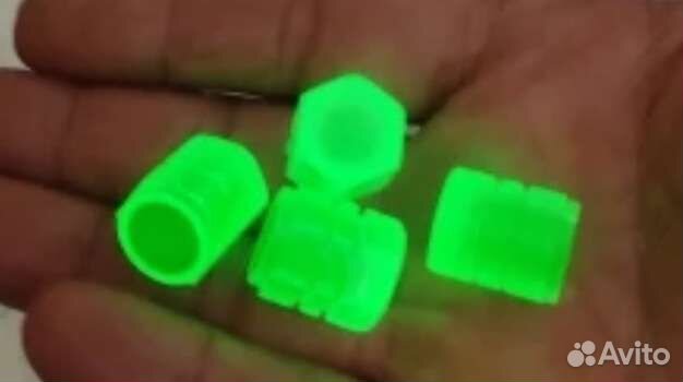 Колпачки на нипель светящиеся