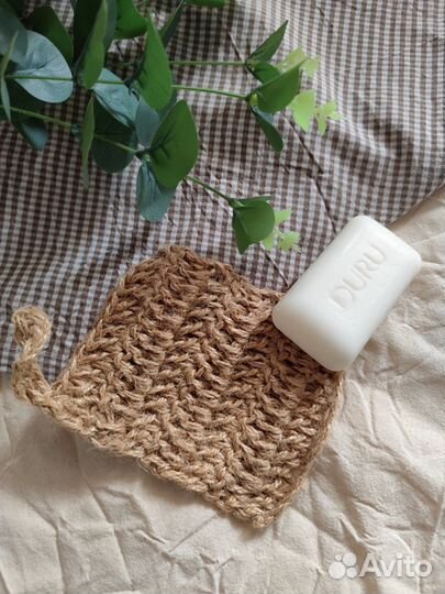 Мочалка ручной работы