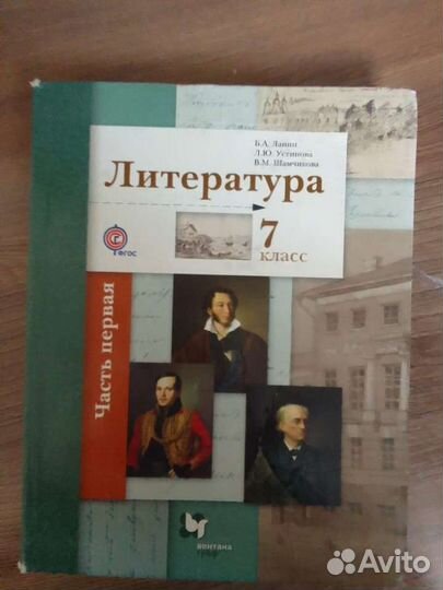 Литература 7 класс ланин