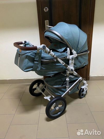 Коляска luxmom 518 трансформер 2в1