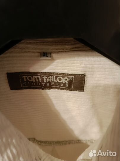 Мужская вельветовая рубашка Tom Tailor