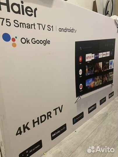 Телевизор haier 75 дюймов