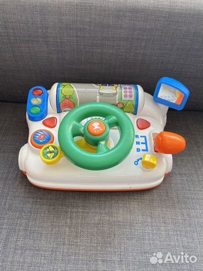 Детский руль + детский телефон