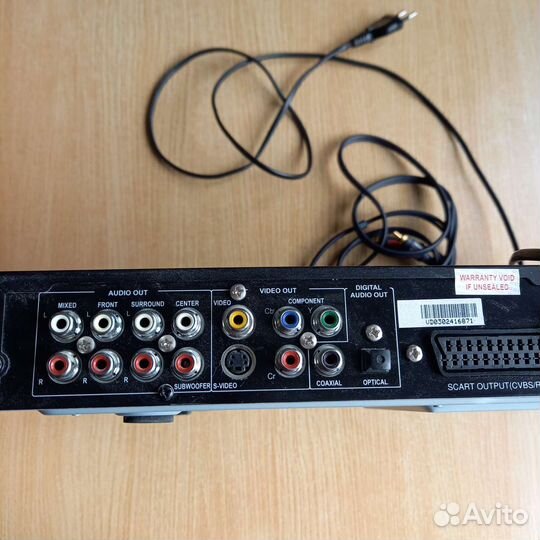 Проигрыватель dvd для дисков ввк 931S с пультом