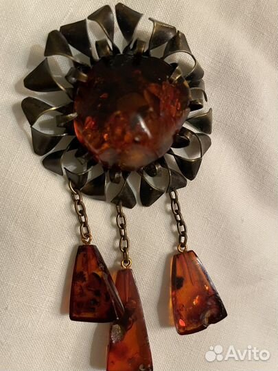 Броши,кольца и серьги ретро Чсср