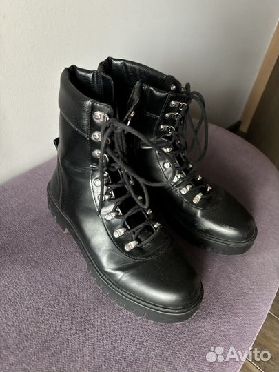 Ботинки берцы женские Pull & Bear 40,5