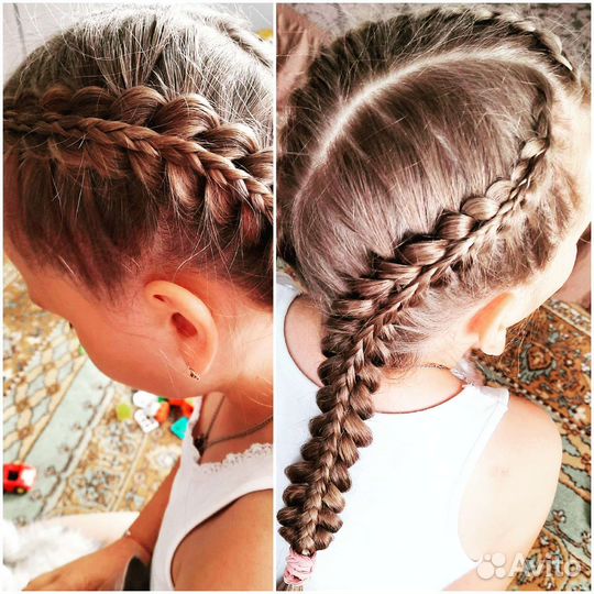 Косы плетение