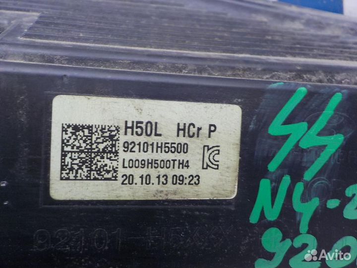 Фара левая Hyundai Solaris