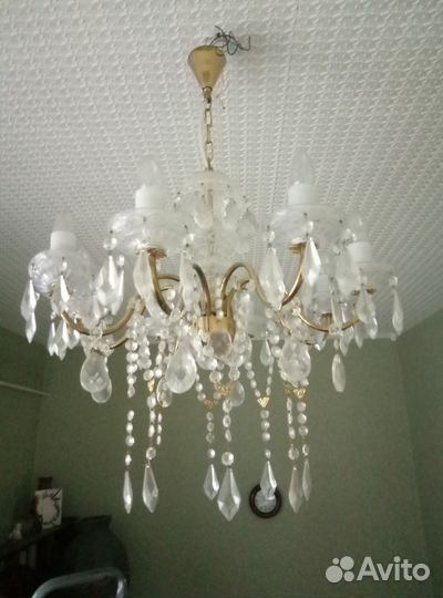 Люстра хрустальная, СССР