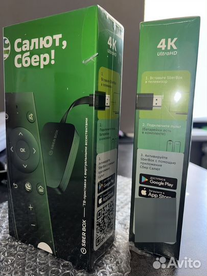 Тв приставка sberbox