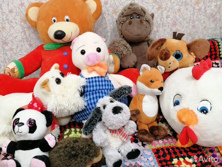 Игрушки мягкие