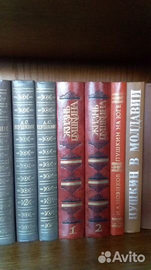 Коллекция книг о Пушкине А.С (подборка 10 книг)
