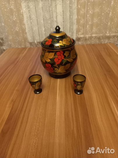 Посуда хохлома