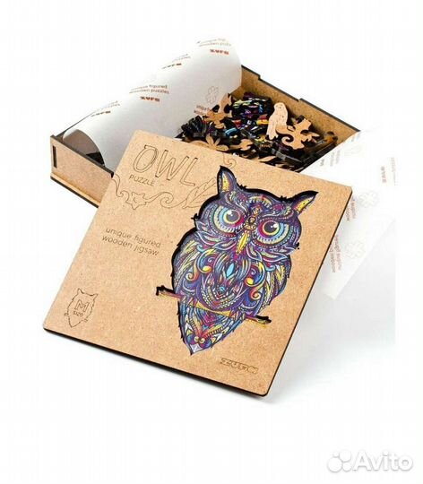 Пазлы деревянные Zufa Сова 101 дет