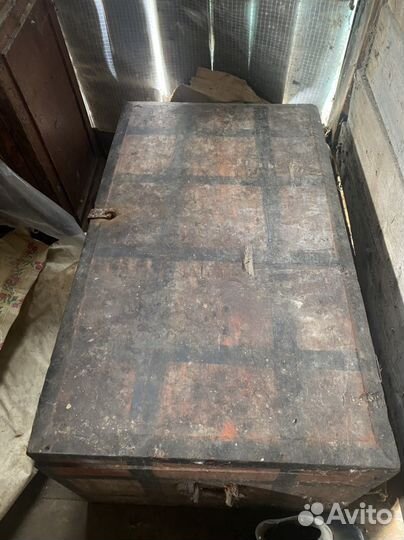 Сундук деревянный большой