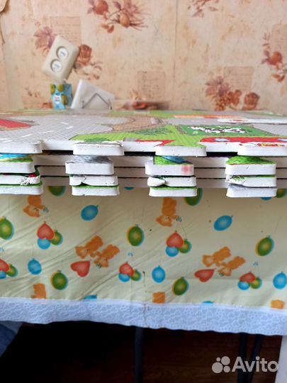 Детский коврик пазл