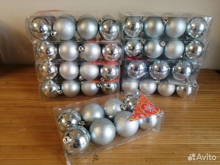 Наборы ёлочных шаров