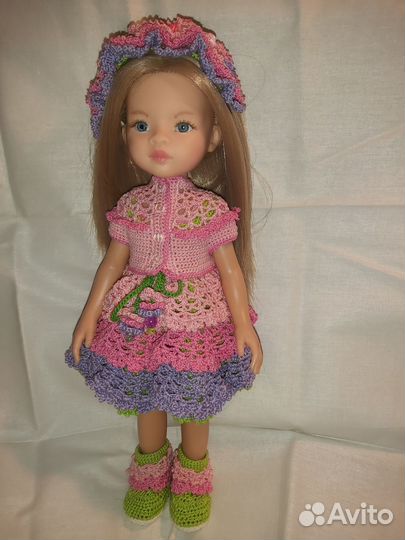 Вязаная одежда для кукол Паола Рейна