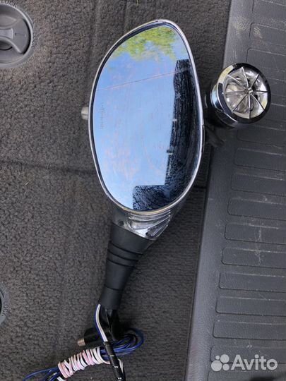 Зеркала на скутер мопед квадроцикл с акустикой