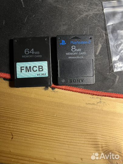 Карта памяти ps2 с записаными fmcb