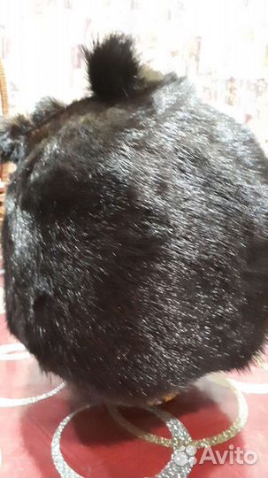 Шапка норковая женская