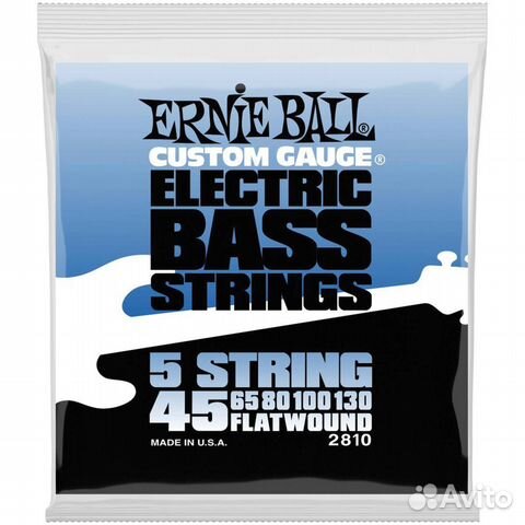 Струны для пятиструнной бас-гитары Ernie Ball 2810