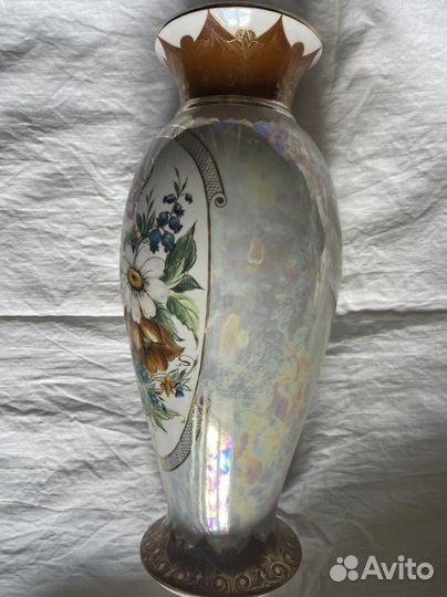 Ваза редкая ручной работы Фабрика Брынцалова